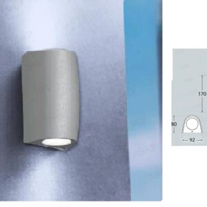 Marta 90 Applique UP&DOWN 2xGu10 3,5w CCT